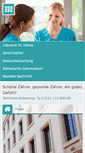 Mobile Screenshot of drhoenes.de